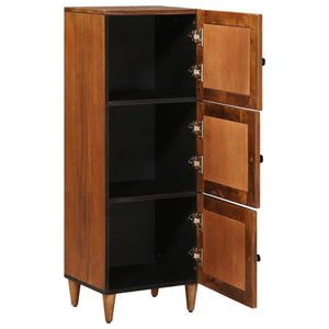 Highboard Walnuss Mango Massivholz 110 cm