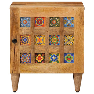 Nachttisch Mango Massivholz 40x33,5x46 cm