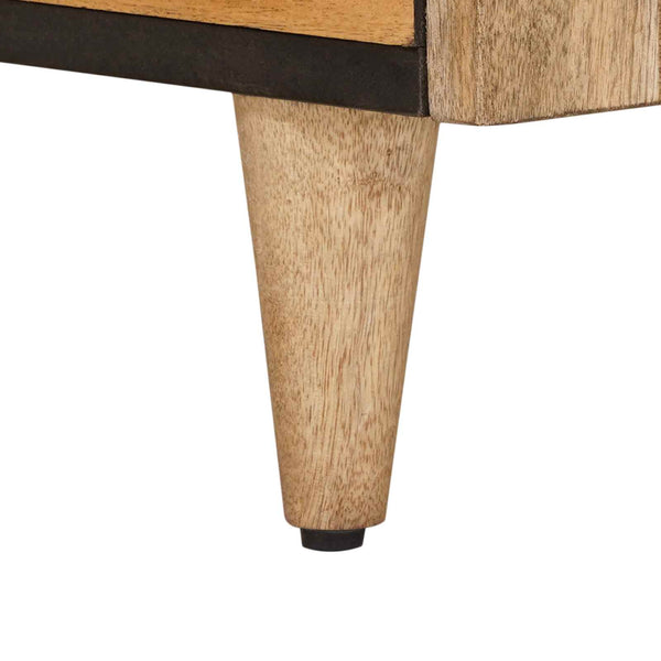 Massiver Mango Couchtisch Natur 100cm
