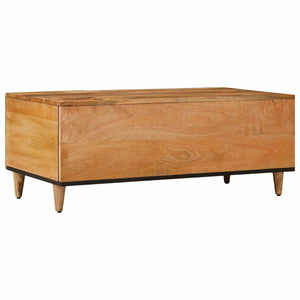 Massiver Mango Couchtisch Natur 100cm