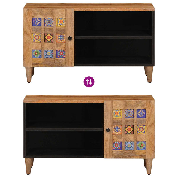 TV-Schrank Mango Massivholz 80cm