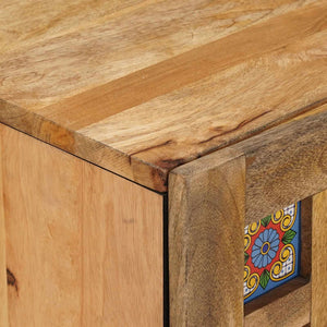 Hängender Badezimmerschrank Mango Massivholz