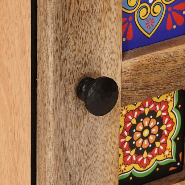 Hängender Badezimmerschrank Mango Massivholz