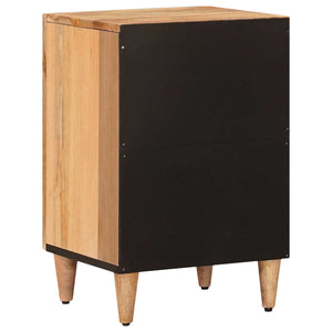 Badezimmerschrank Mango Massivholz Natur