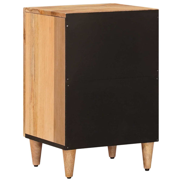 Badezimmerschrank Mango Massivholz Natur