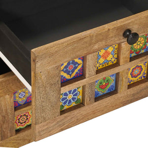 Sideboard Mango Massivholz 40x33x75 cm