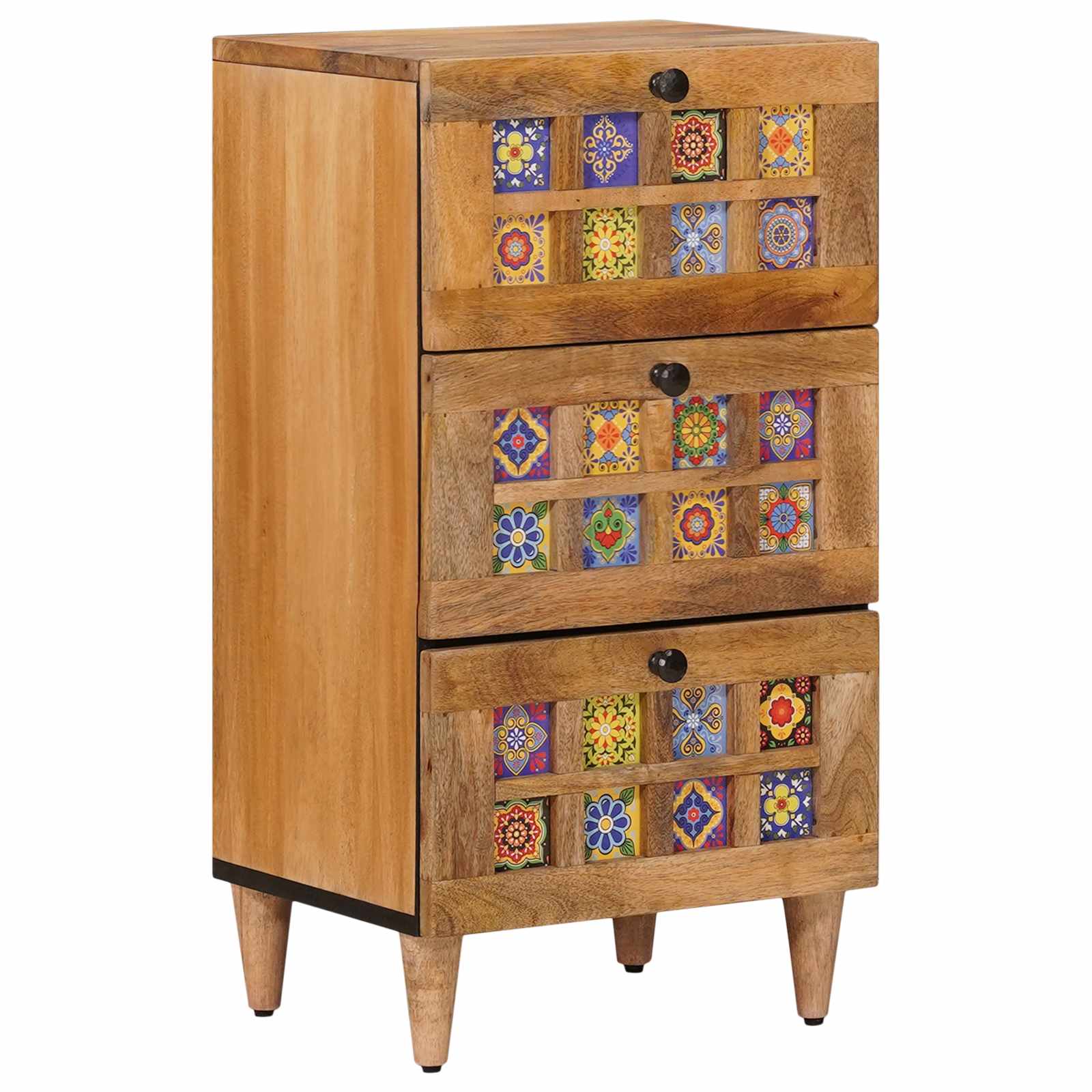 Sideboard Mango Massivholz 40x33x75 cm