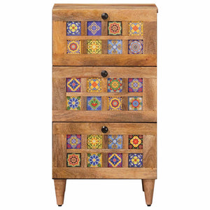Sideboard Mango Massivholz 40x33x75 cm