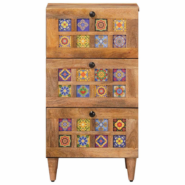 Sideboard Mango Massivholz 40x33x75 cm