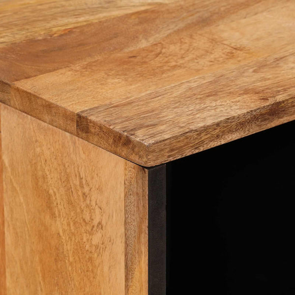 Mango Massivholz Sideboard Natur 80cm