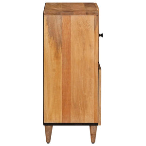 Mango Massivholz Sideboard Natur 80cm