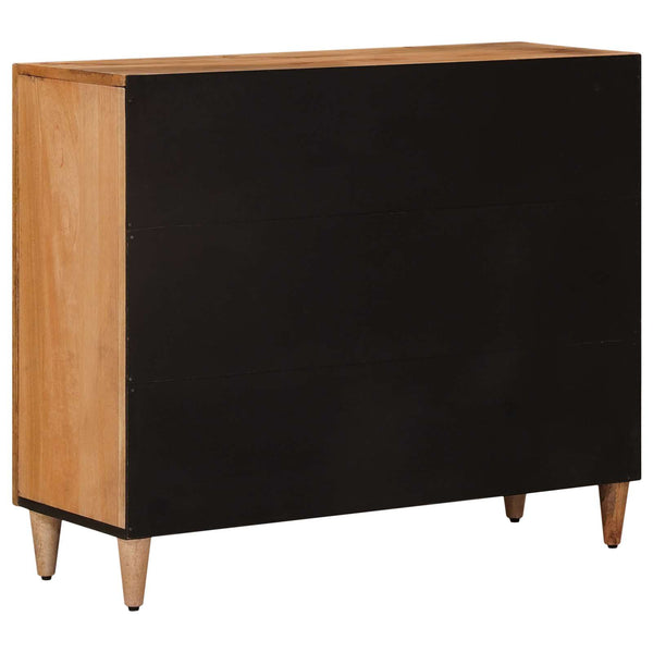 Sideboard Mango Massivholz Natur 90 cm