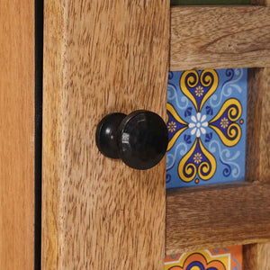 Highboard Mango Massivholz 110cm