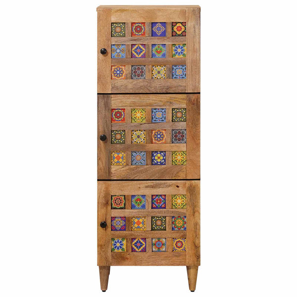 Highboard Mango Massivholz 110cm