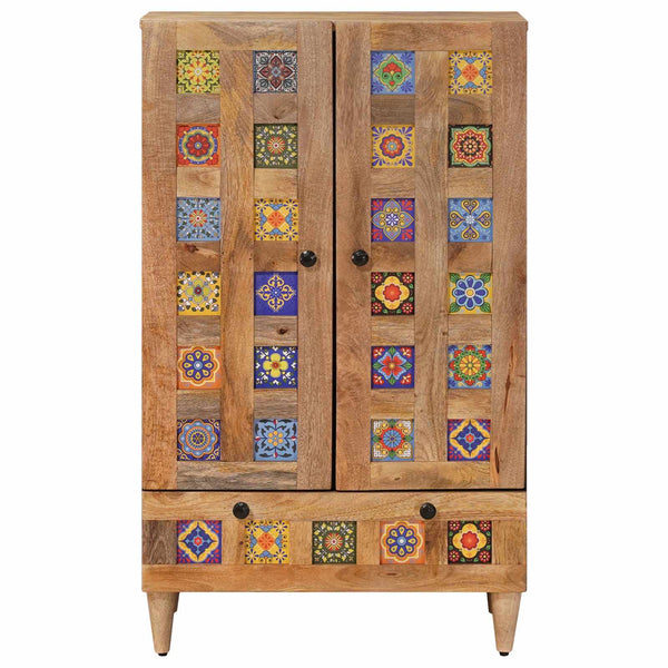 Highboard Mango Massivholz 60x100 cm
