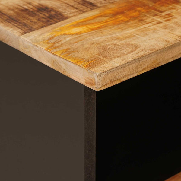 Nachttisch Mango Massivholz Braun 40x33x46 cm