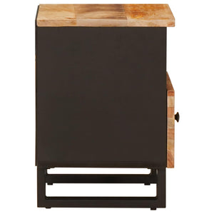Nachttisch Mango Massivholz Braun 40x33x46 cm