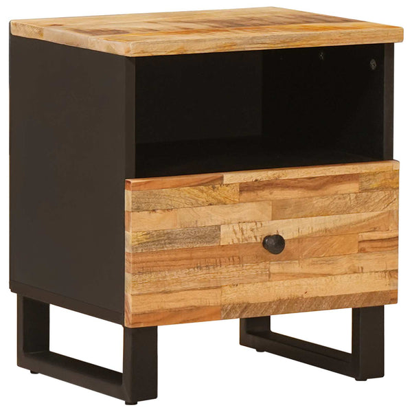 Bettkasten 2er Set Mango Massivholz Braun