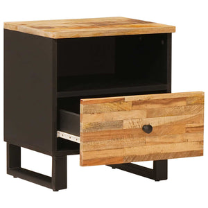 Bettkasten 2er Set Mango Massivholz Braun