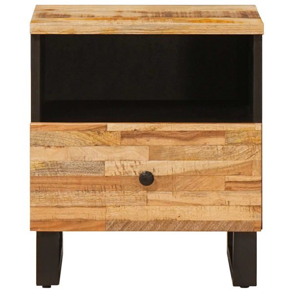 Bettkasten 2er Set Mango Massivholz Braun
