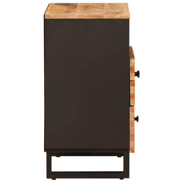 Brauner Bettkasten Mango Massivholz 50x62 cm