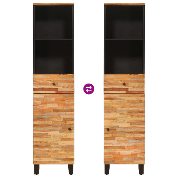 Badezimmerschrank Artisan Eiche 38x33x160cm
