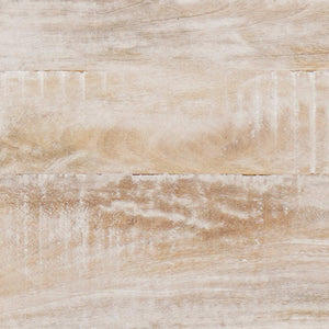 Weißes Mango Massivholz Sideboard 60 cm