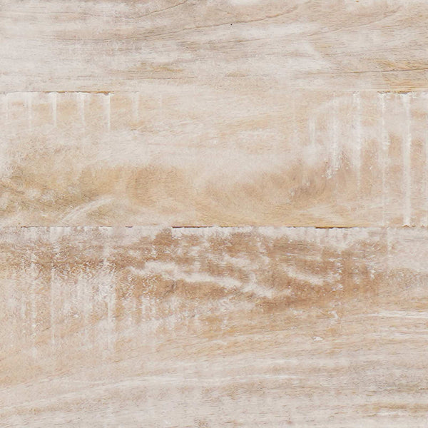 Weißes Mango Sideboard mit Regal 90cm