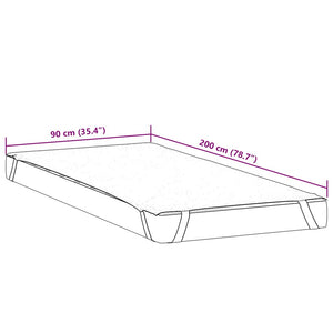 Wasserdichter Matratzenschoner 90x200 cm