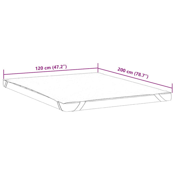 Wasserdichter Matratzenschoner 120x200 cm
