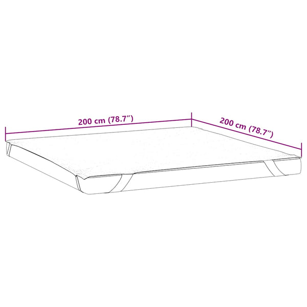 Wasserdichter Matratzenschoner 200x200 cm