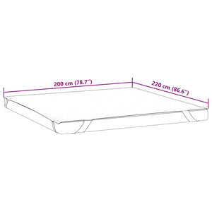 Wasserdichter Matratzenschoner 200x220 cm