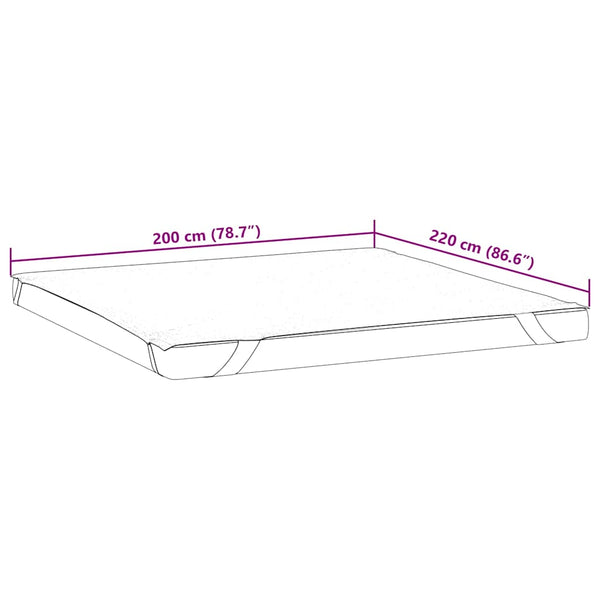 Wasserdichter Matratzenschoner 200x220 cm