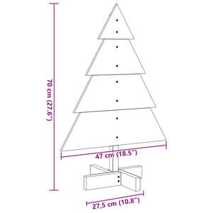 Weihnachtsbaum aus Holz 70cm