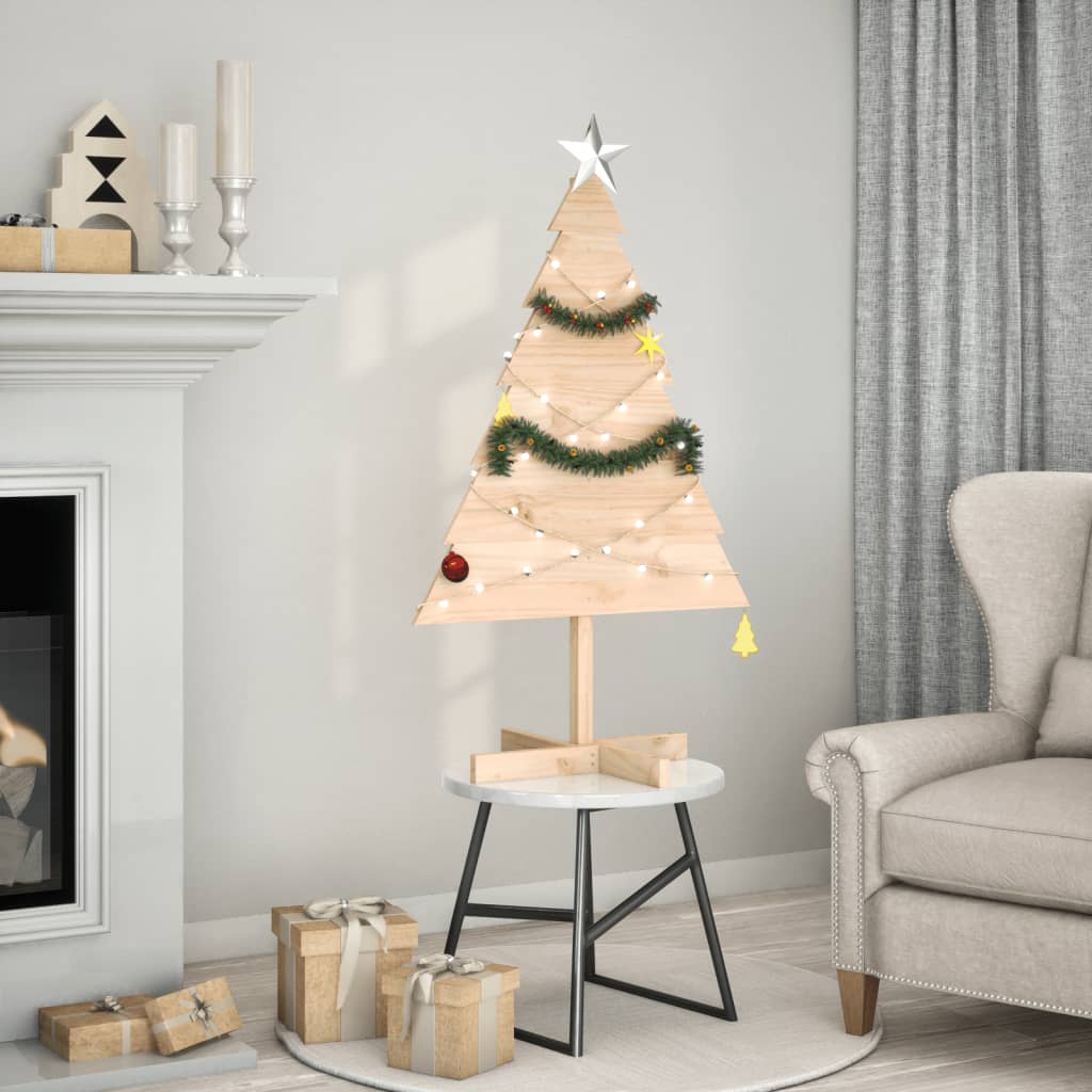 Weihnachtsbaum aus Holz zum Schmücken 110cm