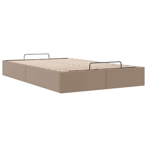 Ottoman Bett Cappuccino 120x200cm Kunstleder