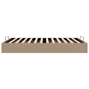 Ottoman Bett 140x200cm Cappuccino Kunstleder