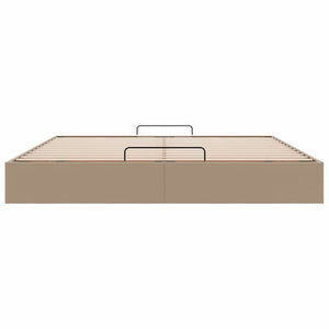 Ottoman Bett 180x200 Cappuccino Kunstleder