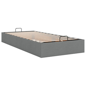 Ottoman Bett 80x200 cm Dunkelgrau