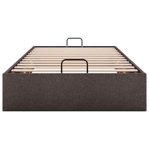 Ottoman Bett Dunkelbraun 80x200 cm