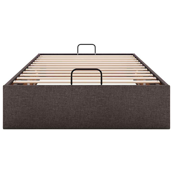 Ottoman Bett Dunkelbraun 80x200 cm