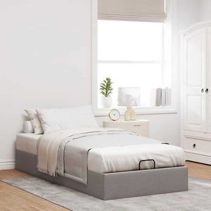 Ottoman Bett Taupe 80x200 cm