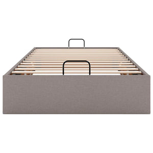 Ottoman Bett Taupe 80x200 cm