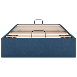Ottoman Bett Blau 80x200 cm