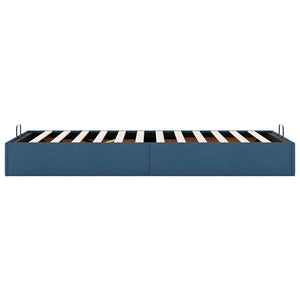 Ottoman Bett Blau 80x200 cm