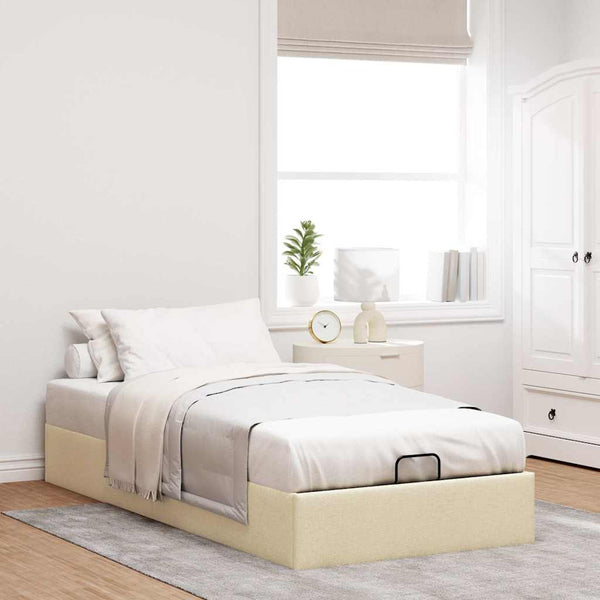 Ottoman Bett Creme 90x200 cm