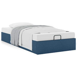 Ottoman Bett Blau 90x200 cm