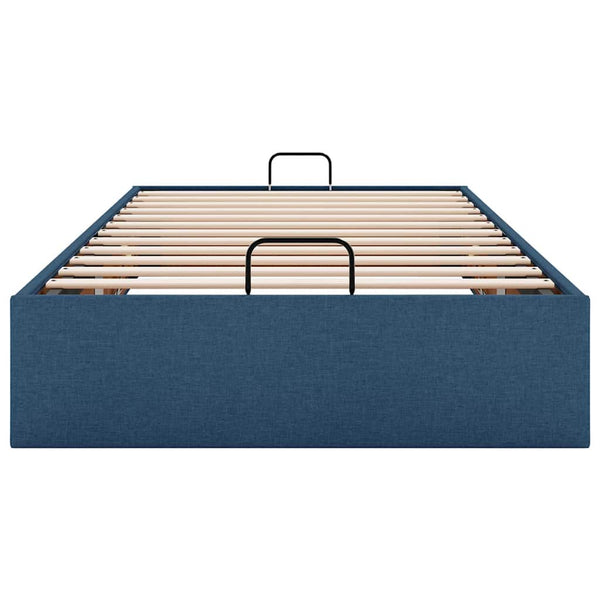 Ottoman Bett Blau 90x200 cm