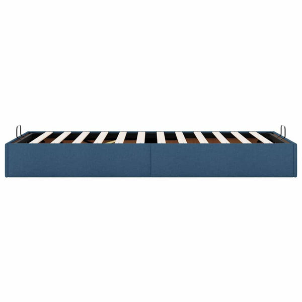 Ottoman Bett Blau 90x200 cm