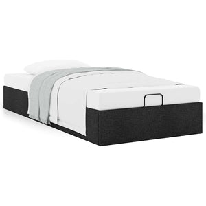 Ottoman Bett Schwarz 100x200 cm